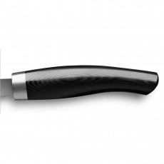 Nesmuk Soul Chef's Knife 18 cm - Niobium Steel - Black Micarta Handle