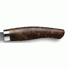 Nesmuk Soul Office Knife 9 cm - Niobium Steel - Handle Walnut Burl Wood