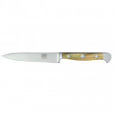 Güde Alpha Olive Spickmesser 10 cm / Griffschalen aus Olivenholz 