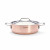 de Buyer Prima Matera Copper Roaster 28 cm / 4.9 L suitable for induction - stainless steel cast handles