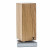 Blockwerk Monolith Magnetic Knife Block - Oak Wood with Stainless Steel Base