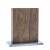 Blockwerk 8-piece magnetic knife block - walnut wood with bare steel base