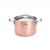 de Buyer Prima Matera Copper High Vegetable Pot 24 cm / 7.5 L Induction Compatible - Cast Stainless Steel Handles