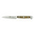 Güde Alpha Barrel Oak Vegetable Knife 9 cm - CVM Knife Steel - Handle Scales Made from Wine Barrel Oak Wood