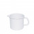 Riess Classic White Spouted Pot 9 cm / 0.5 L - Enamel