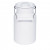 Riess Classic White Milk Jug 2.0 L - Enamel with Lid