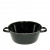 Riess Classic Black Enamel Lard Pan 24 cm Half-Deep - Enamel