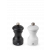 Peugeot Bistro Duo Pepper + Salt Mill 10 cm Beechwood white + black - Steel grinder