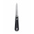 triangle oyster knife riveted - stainless steel - plastic handle