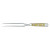 Güde Alpha Olive Meat Fork 18 cm - CVM Steel - Olive Wood Handle Scales