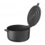 skeppshult noir bräter 26 cm mit deckel 5 L gusseisen