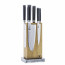 Blockwerk 6-er Messerblock Wildeiche
