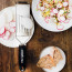 Microplane Gourmet Profi Gemüsehobel Reibergebnis Radieschen