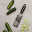 Microplane Gourmet Profi Gemüsehobel Reibergebnis Gurke-1
