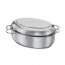 Rösle Pureelements Bräter oval mit Deckel 42 x 31,5 cm