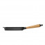 Skeppshult Grillpfanne 32x22 cm - Gusseisen mit Eichenholzgriff