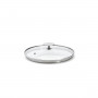 de Buyer Alchimy glass lid 20 cm - stainless steel knob