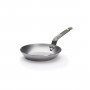 de Buyer Mineral B frying pan 20 cm - iron with beeswax coating - strip steel handle