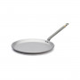 de Buyer Mineral B Crepe Pan 26 cm - Iron with Beeswax Coating - Steel Strip Handle