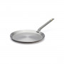 de Buyer Mineral B Crêpe Pan 30 cm - Iron with Beeswax Coating - Steel Strip Handle
