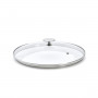 de Buyer Alchimy glass lid 28 cm - stainless steel knob