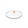 de Buyer glass lid 28 cm with beechwood knob