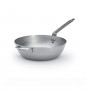 de Buyer Mineral B deep country pan 32 cm - iron with beeswax coating - strip steel handle