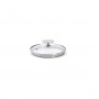 de Buyer Alchimy glass lid 14 cm - stainless steel knob