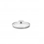 de Buyer Alchimy glass lid 16 cm - stainless steel knob