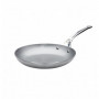de Buyer Mineral B PRO Omelette Pan 24 cm - Iron with Beeswax Coating - Stainless Steel Cast Handle
