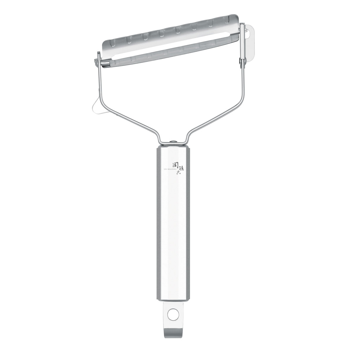 KAI Select 100 T-Schäler extra breit mit 2 Klingen - Edelstahl