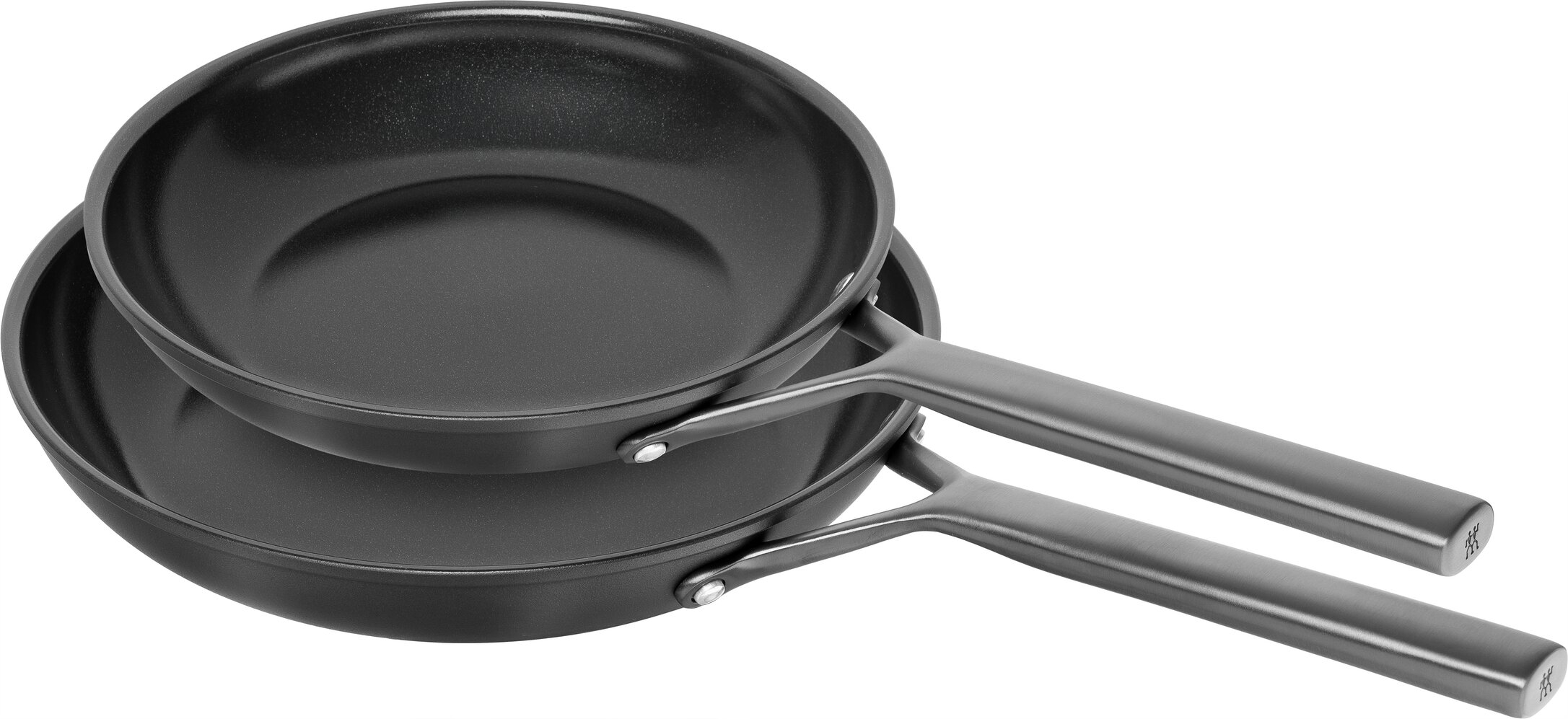 Zwilling Milano Bratpfannenset 2-tlg. Schwarz - Aluminium