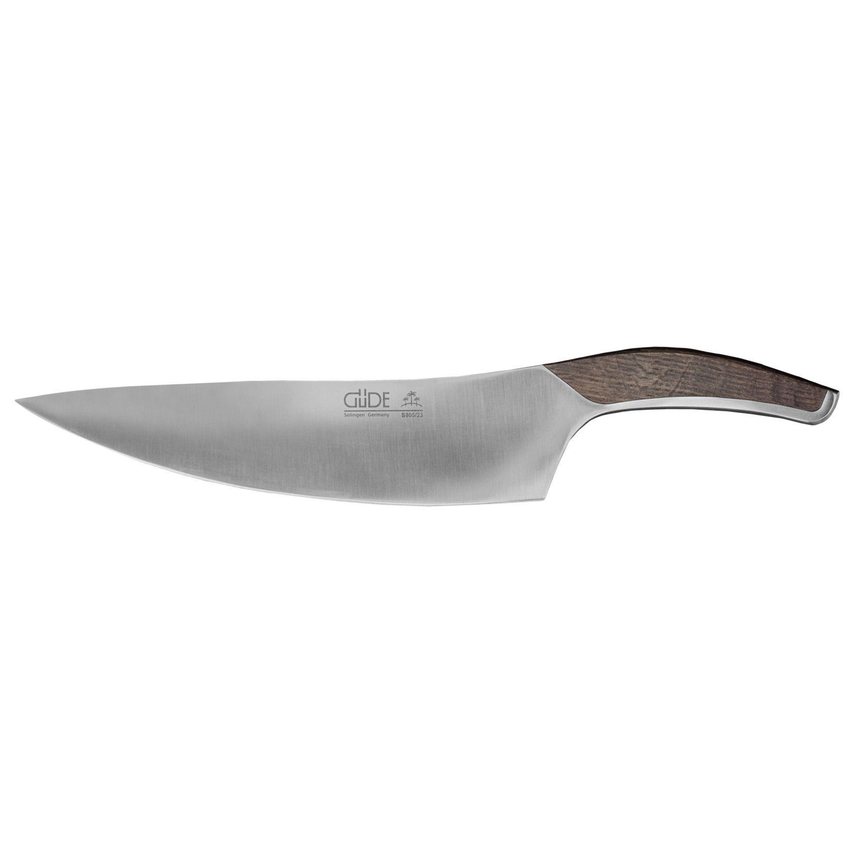 Güde Synchros Kochmesser 23 cm - CVM-Messerstahl - Griff Räuchereiche