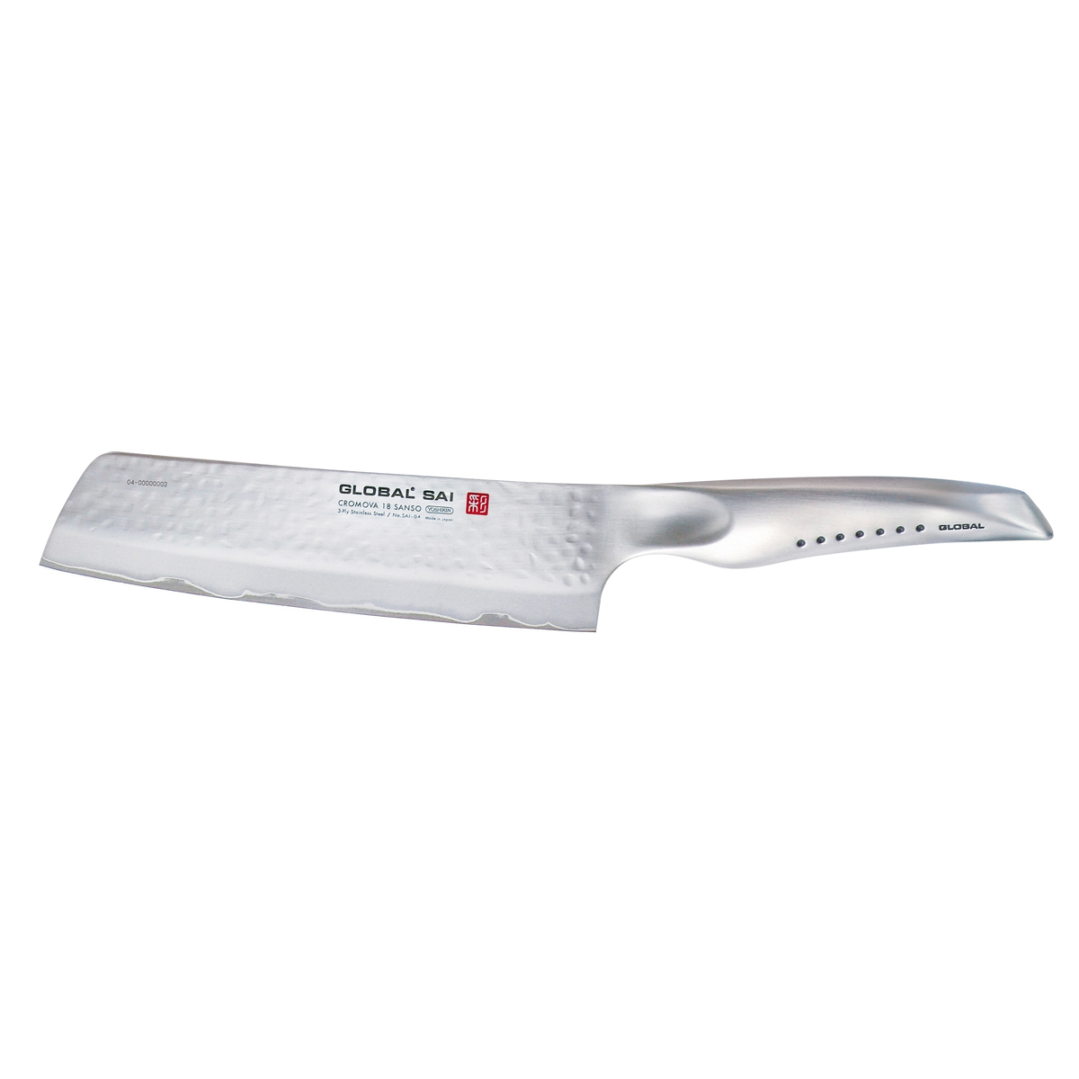 Global SAI-04 Nakiri 19 cm - Cromova 18 Sanso Stahl