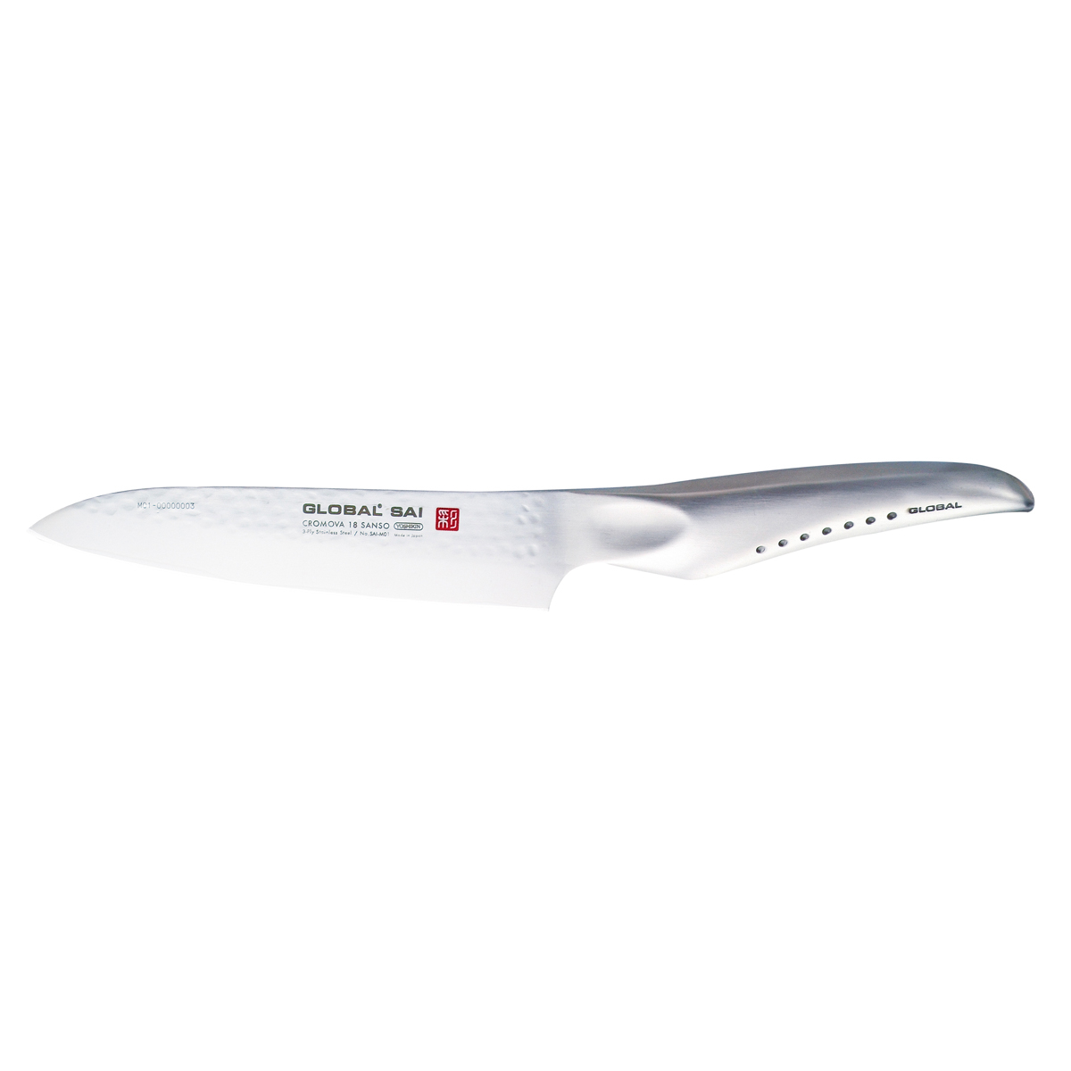 Global SAI-M01 Kochmesser 14 cm - Cromova 18 Sanso Stahl