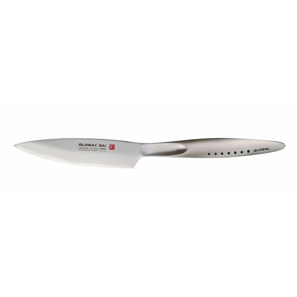 Global SAI-T01 Steakmesser 11,5 cm - Cromova 18 Sanso Stahl