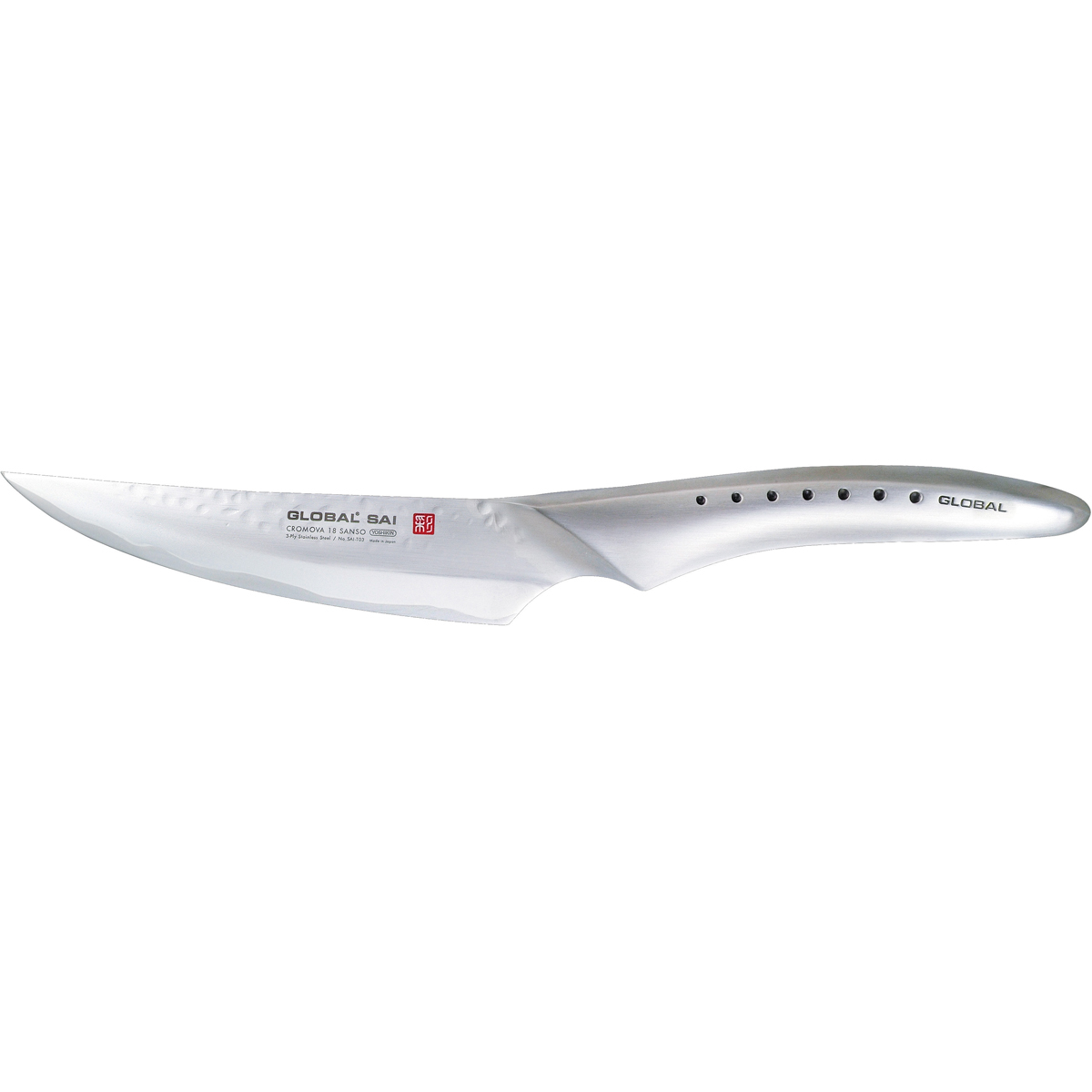 Global SAI-T03 Steakmesser 11,5 cm - Cromova 18 Sanso Stahl