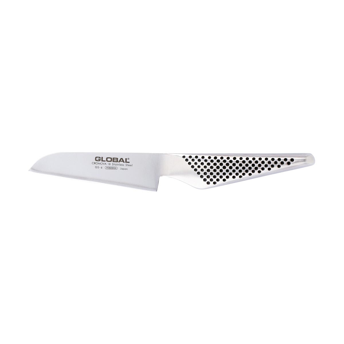 Global GS-6 Schälmesser 10 cm - Cromova 18 Stahl
