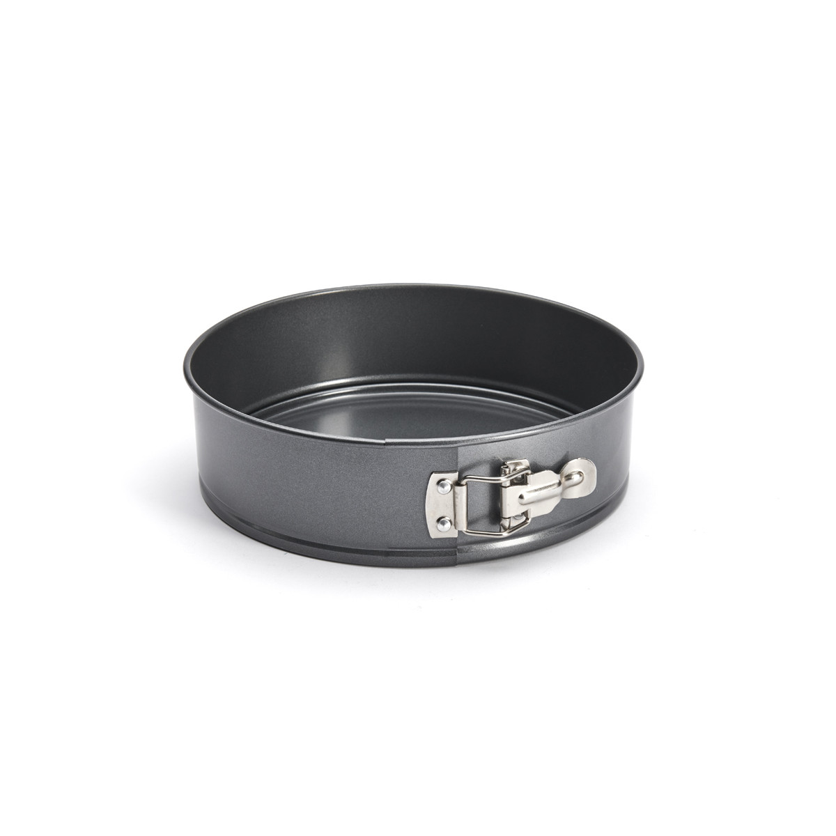 de Buyer - Kuchenform mit abnehmbarem Rand - 22.6 x 22.4 x 6.4 cm-4844.24, Schwarz