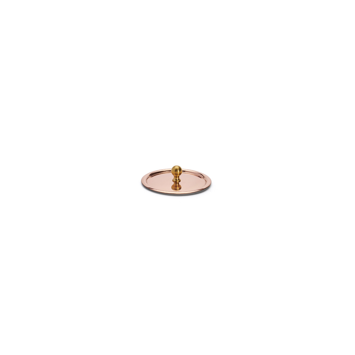 de Buyer Kupfer Deckel  9 cm mit Messinggriff