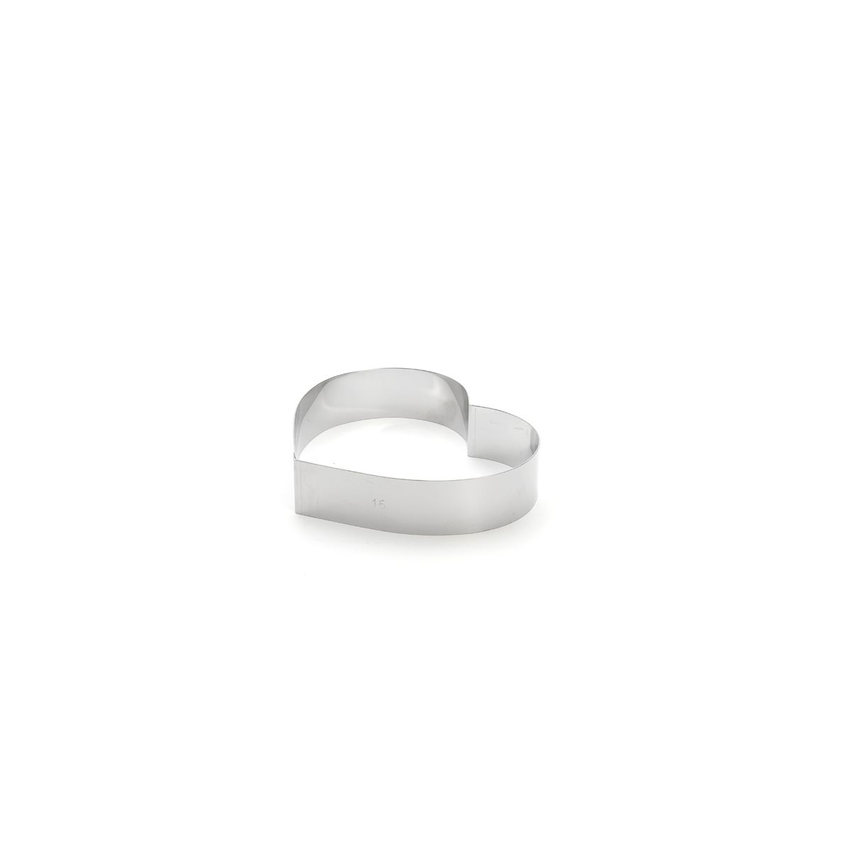 de Buyer Patisserie Backform Herz 16 cm - Edelstahl