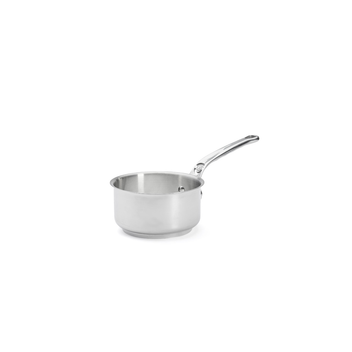de Buyer Milady Stielkasserolle 14 cm / 1,2 L - Edelstahl mit Kapselboden