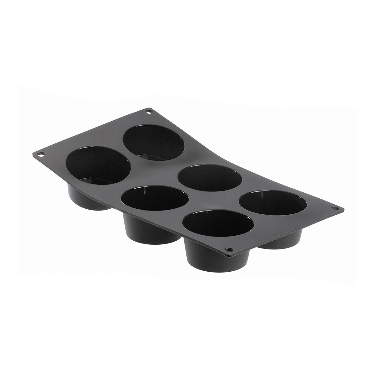 de Buyer Moulflex Silikonform für 6 Muffin / mit Antihaft-Eigenschaften