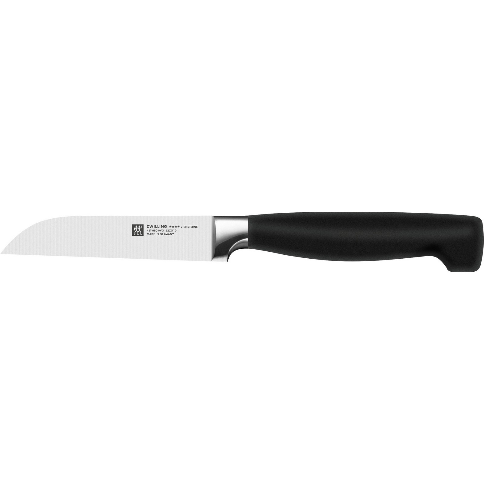 Gemüsemesser ZWILLING VIER STERNE (LBH 32x670x3 cm) LBH 32x670x3 cm schwarz