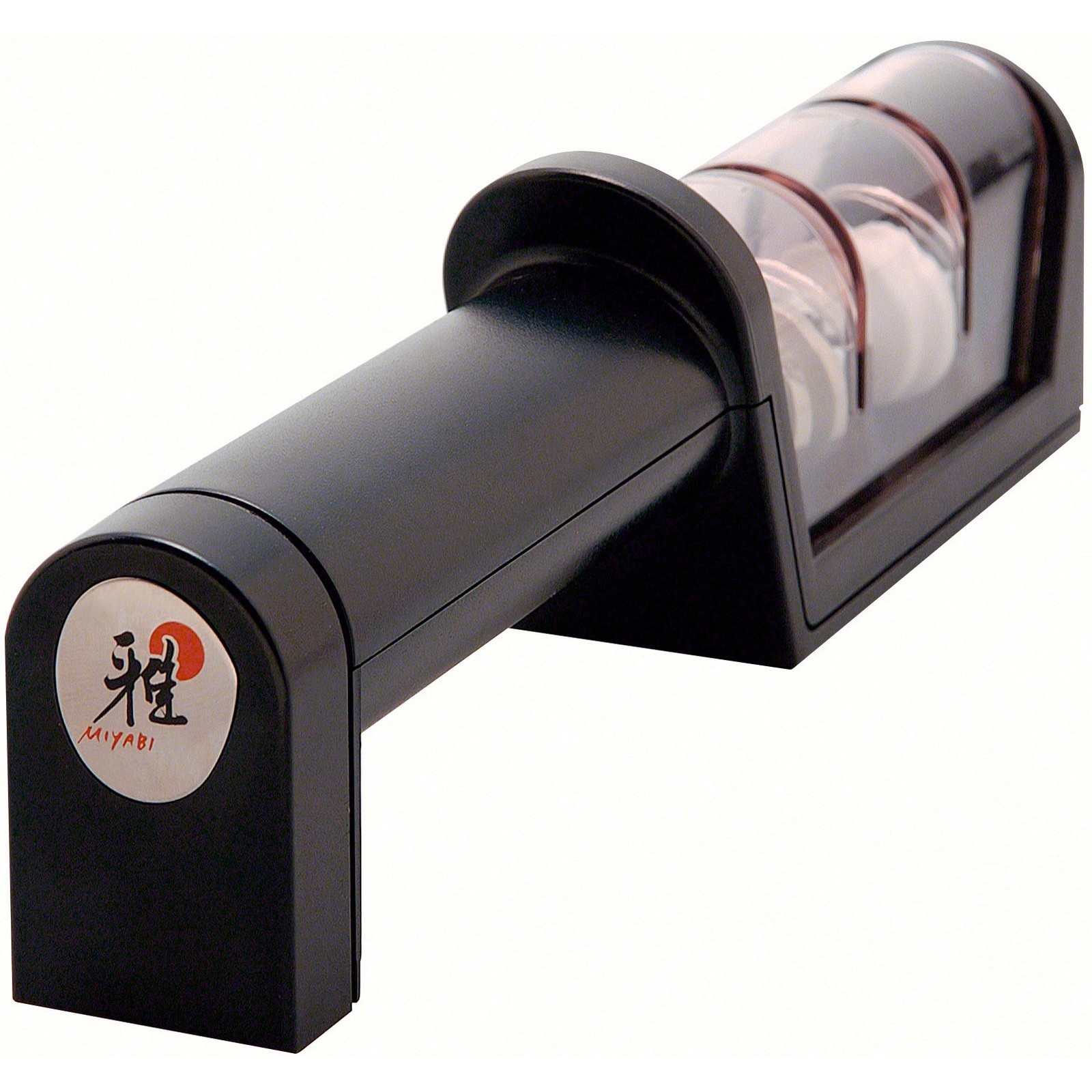 Miyabi MIYABI Accessories Knife Sharpener Ceramic Rolls - Non-slip for easy handling - Ceramic - Black