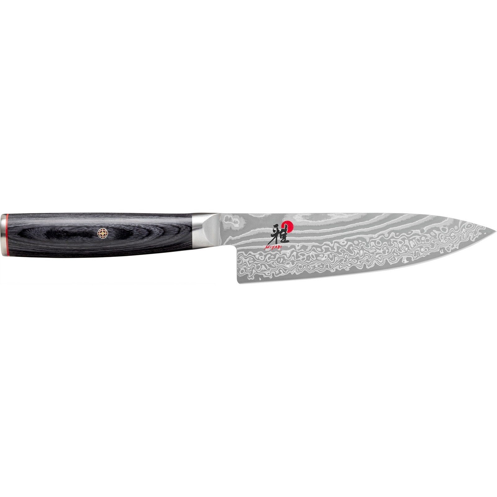ZWILLING Kochmesser MIYABI 5000 FC-D silber, braun glatt, Klinge: 16,0 cm 4009839376900 ZWILLING