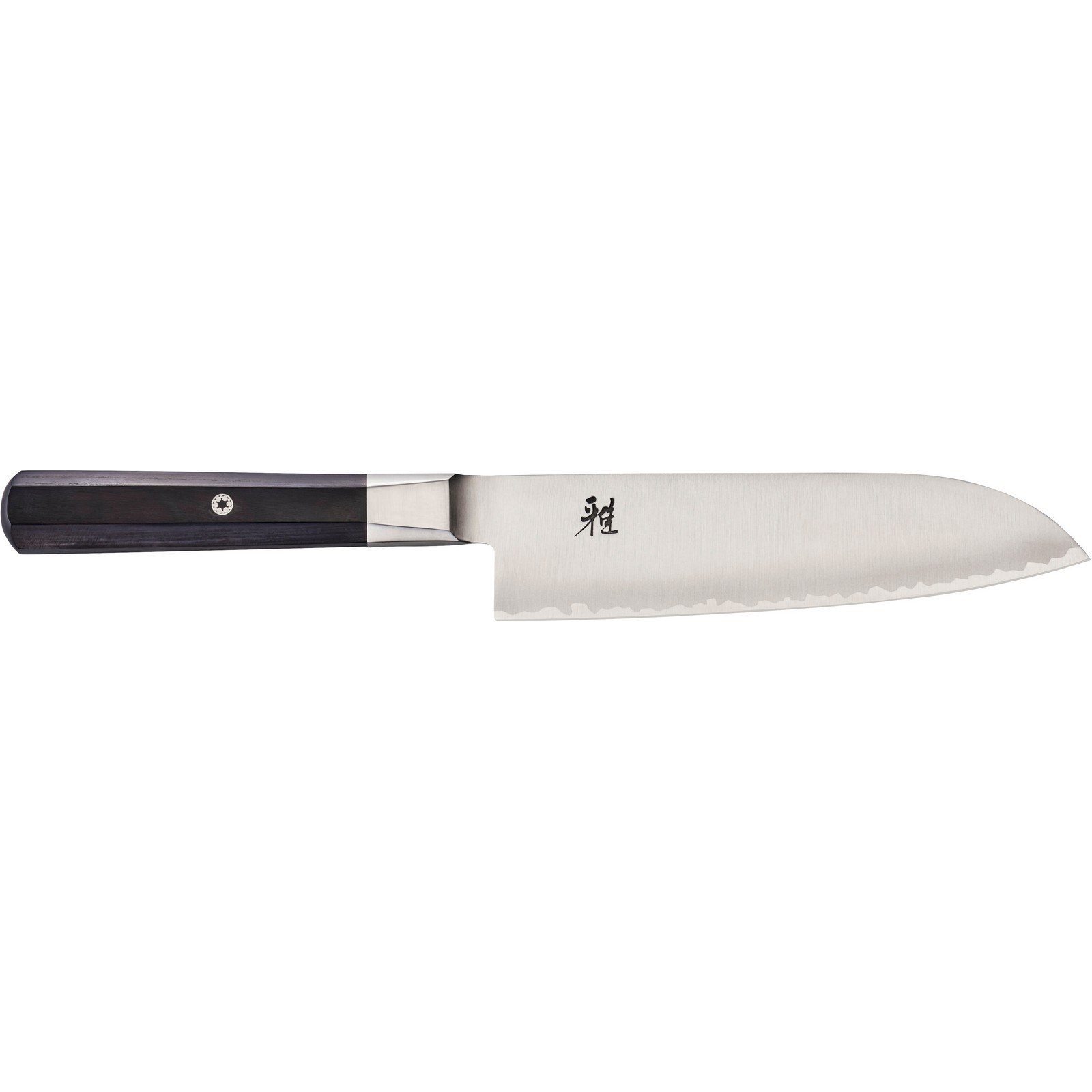 Santokumesser ZWILLING MIYABI 4000FC Kochmesser Gr Gesamtlänge 325 cm Klingenlänge 18 cm braun Kochmesser Klingenlänge 18 cm Griff aus Pakkaholz