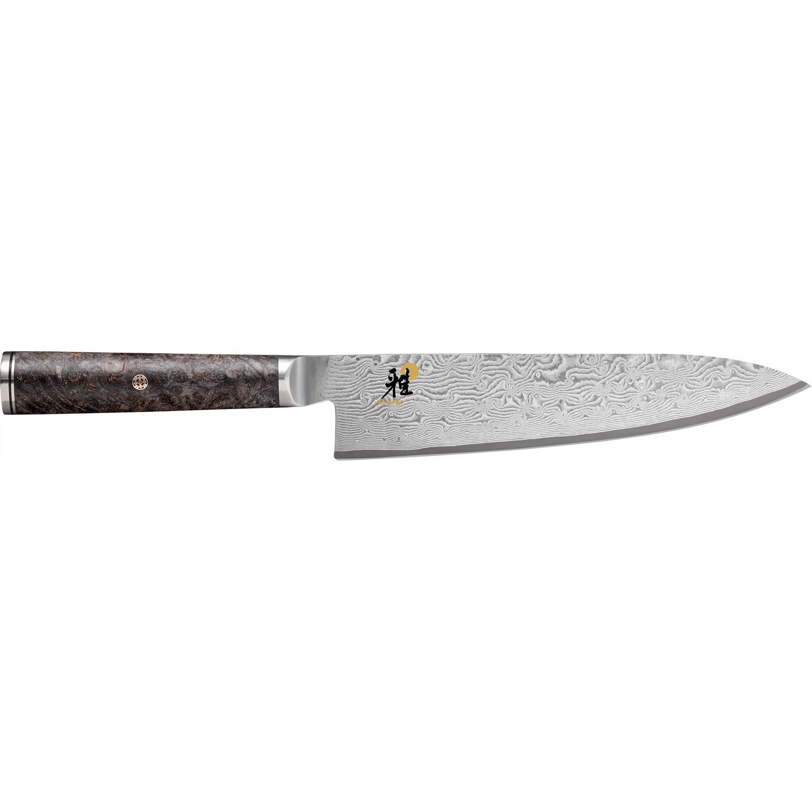 Miyabi 5000 MCD 67 Gyutoh 20 cm - Black Maple-Griff – ausbalanciert - MC66 - Braun