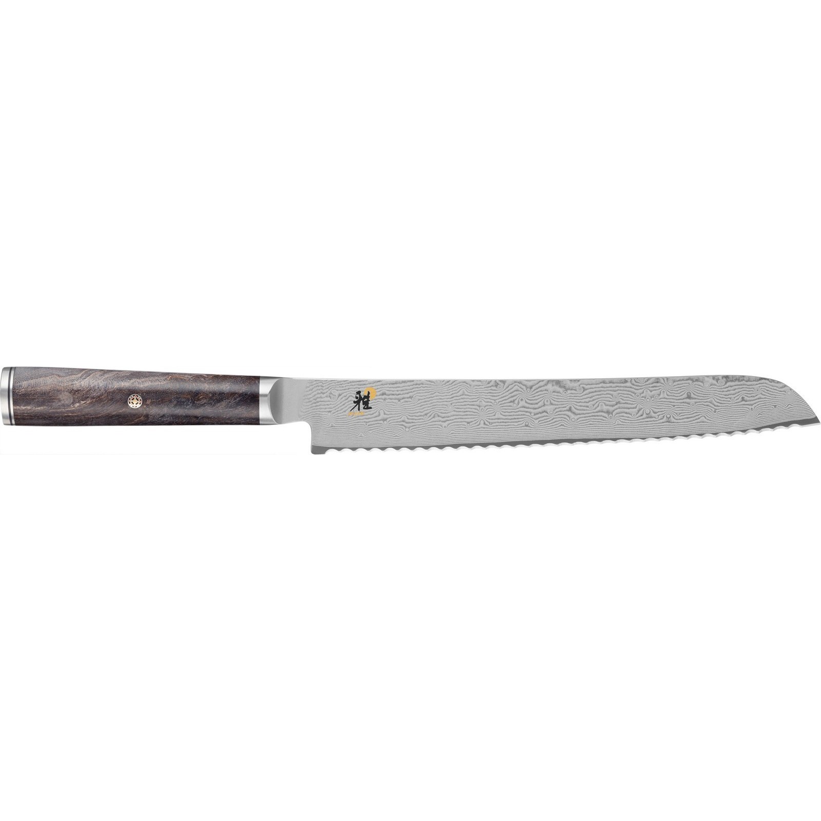 Miyabi 5000 MCD 67 Brotmesser 24 cm - Black Maple-Griff – ausbalanciert - MC66 - Braun