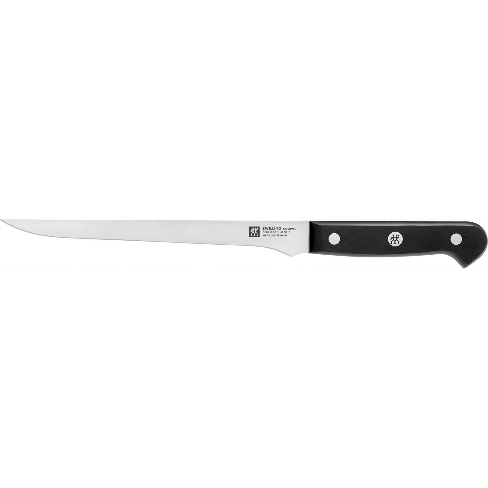 Filetiermesser gourmet  Metall  ergonomischer Griff  Kochen Küchenmesser Fleischmesser
